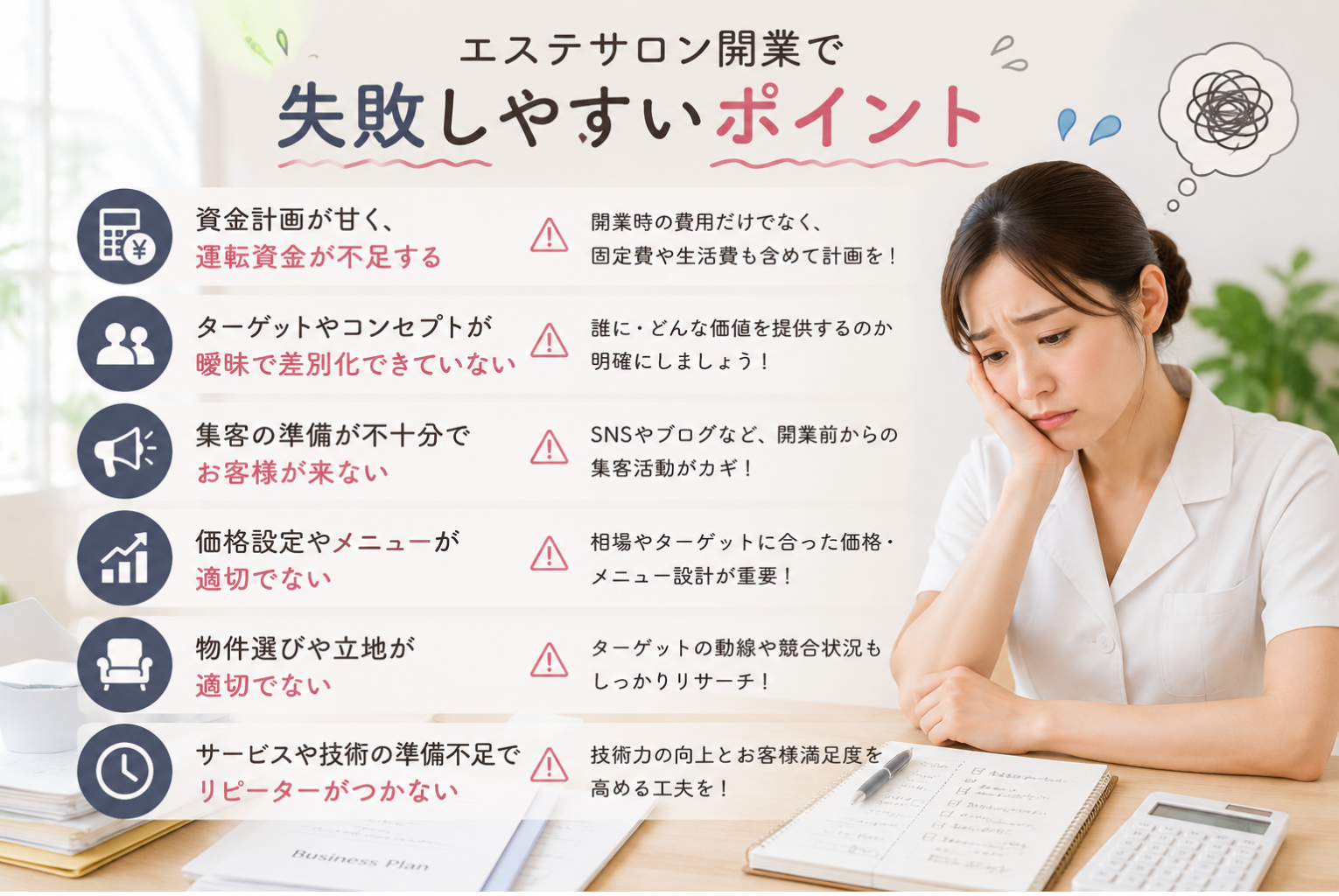 エステサロン開業完全マニュアル｜資格・費用・準備・集客方法・成功のポイントを解説